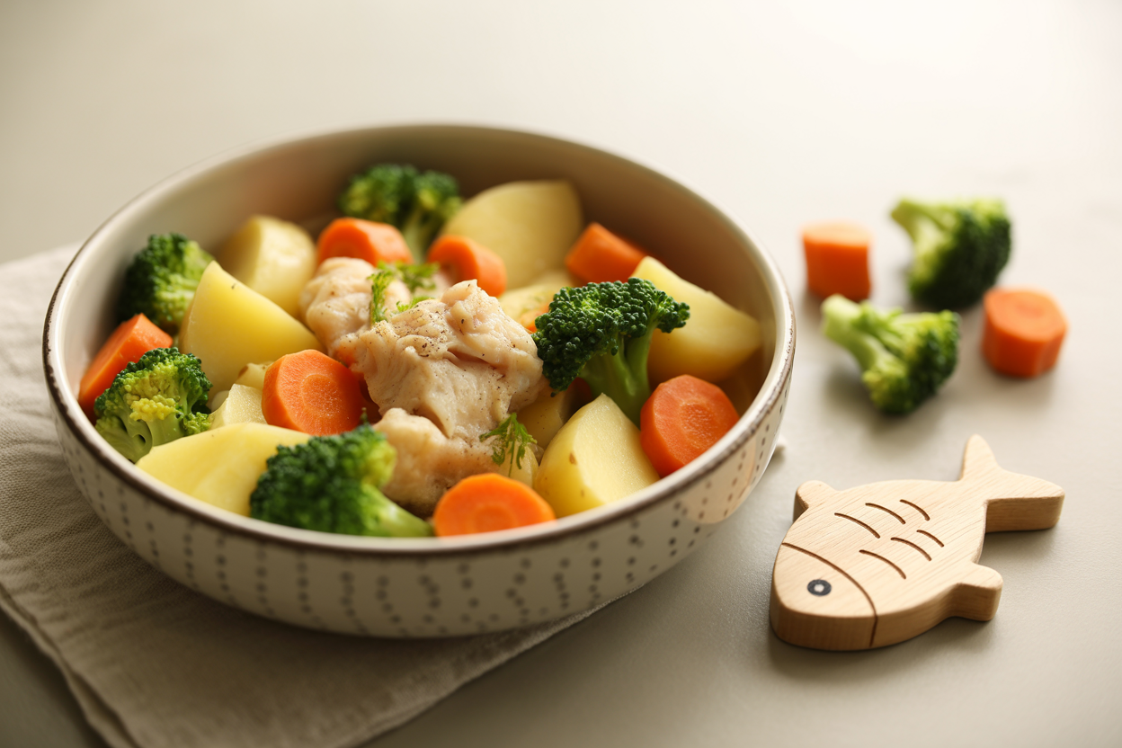 GEMÜSE KARTOFFEL FISCHPFANNE