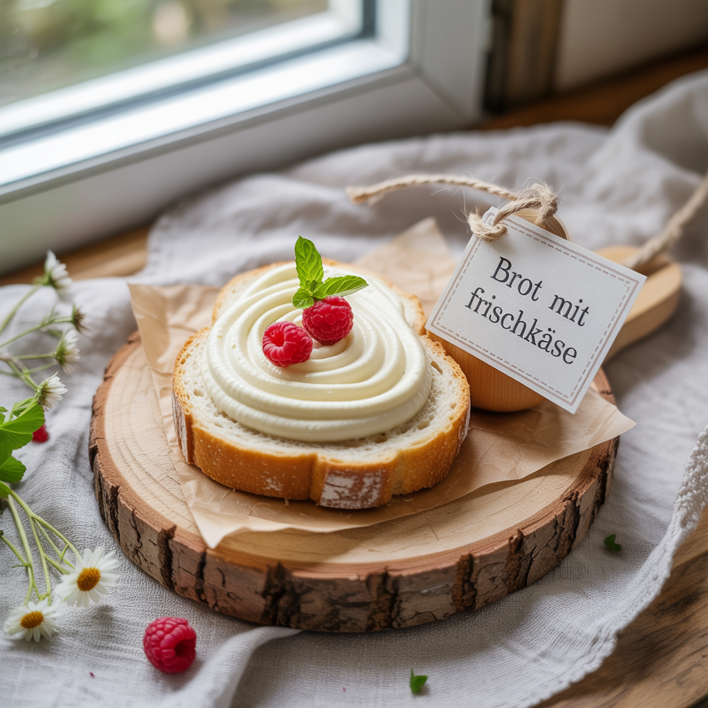 BROT MIT FRISCHKÄSE