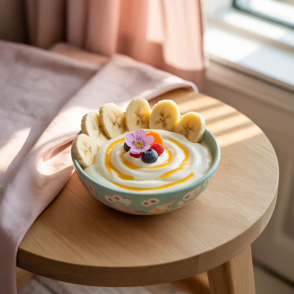 NATURJOGHURT MIT BANANE