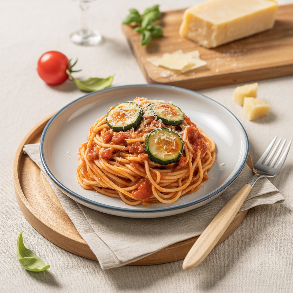 spaghetti-with-tomato-and-zucchini-sauce_iG1Mkei1Rv2SGzj5islt9Q_cdC6KAGXQ1mvXnVoO5jybQ
