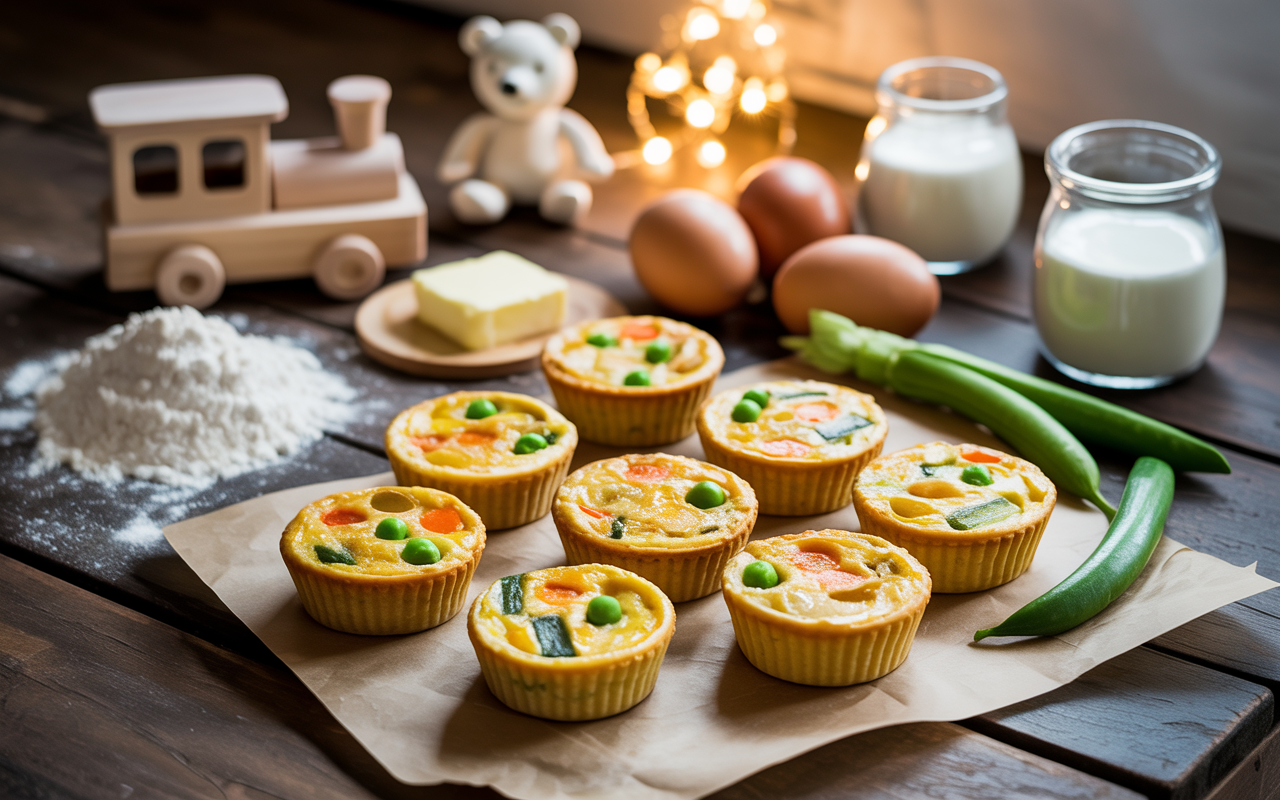MINI QUICHE MIT GEMÜSE